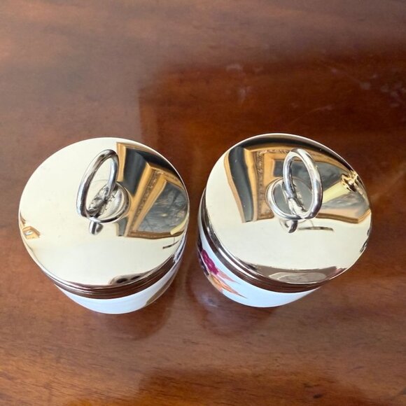 Set Of Two Royal Worcester Evesham Gold Porcelain King Size Egg Coddler England - Picture 6 of 15